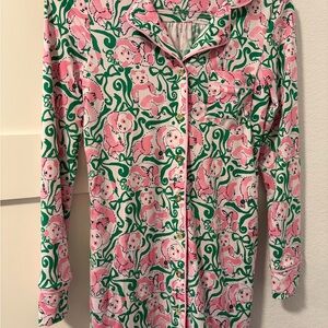 Lilly Pulitzer Panda Night Dress XXS